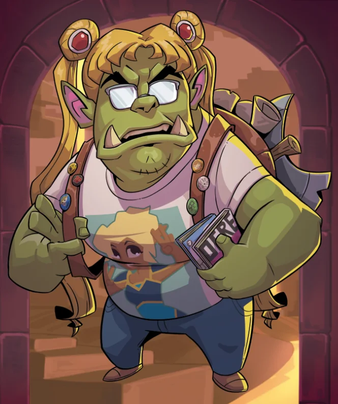 Otaku Ogre, final colour